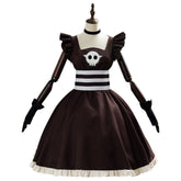 Anime Nene Yashiro Black Lolita Dress Cosplay Costume Halloween Carnival Suit